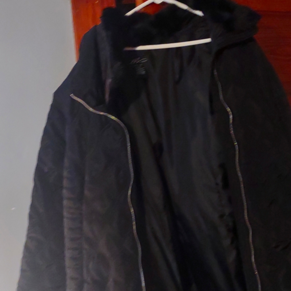 Full length winter coat